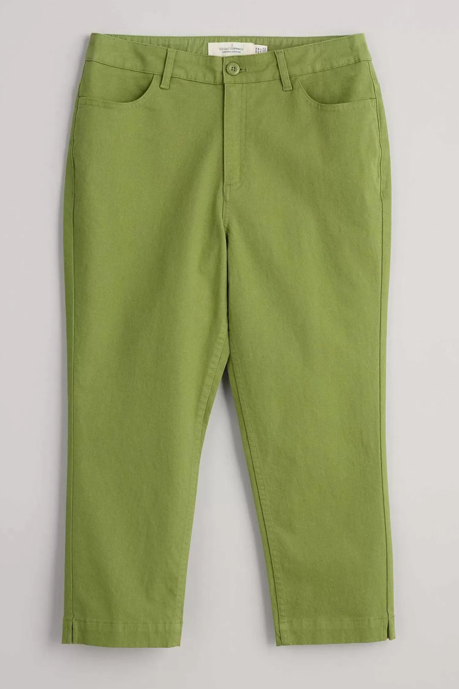 Trousers & Shorts<Seasalt Cornwall Albert Quay Crops Dill