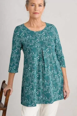 Tunics<Seasalt Cornwall Arusha Cotton Jersey Tunic (Gots) Flowing Reeds Wreckage