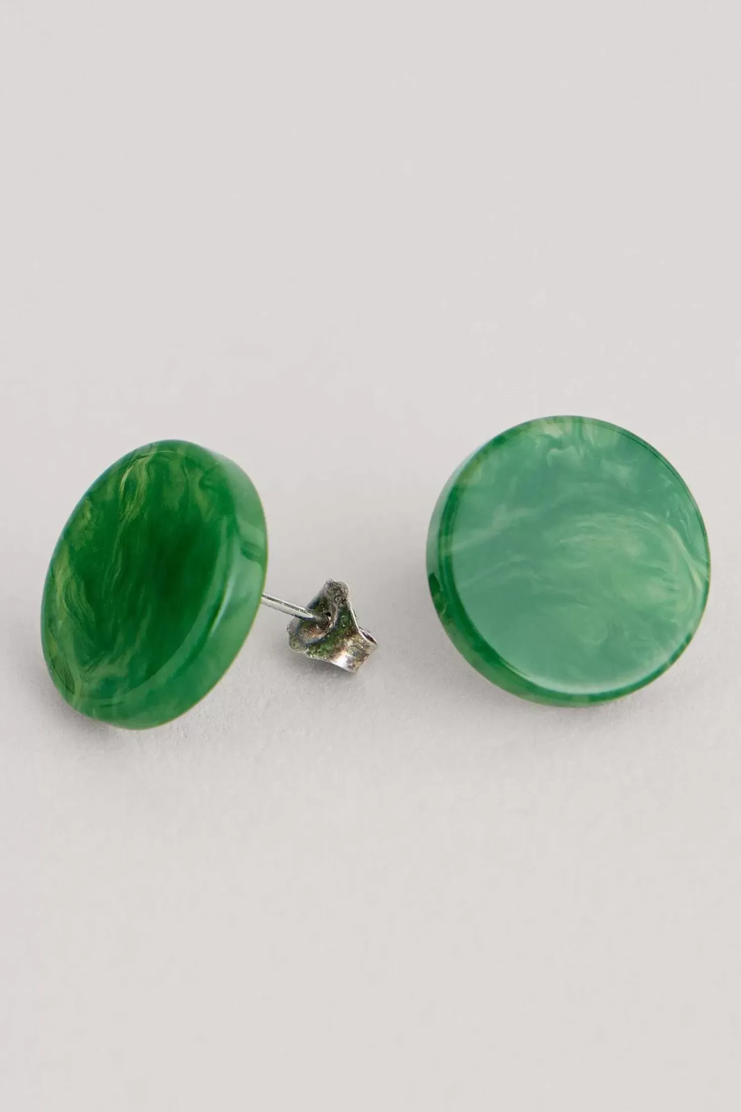 Jewellery<Seasalt Cornwall Ballowall Circle Stud Earrings Island