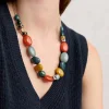 Jewellery<Seasalt Cornwall Bodinnar Beaded Necklace Wall Rue Mix