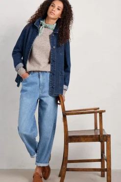Knitwear<Seasalt Cornwall Boshanen Lambswool Jumper Aran