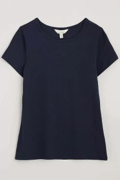 Tops<Seasalt Cornwall Bounder Crew Neck T-Shirt (Gots) Maritime
