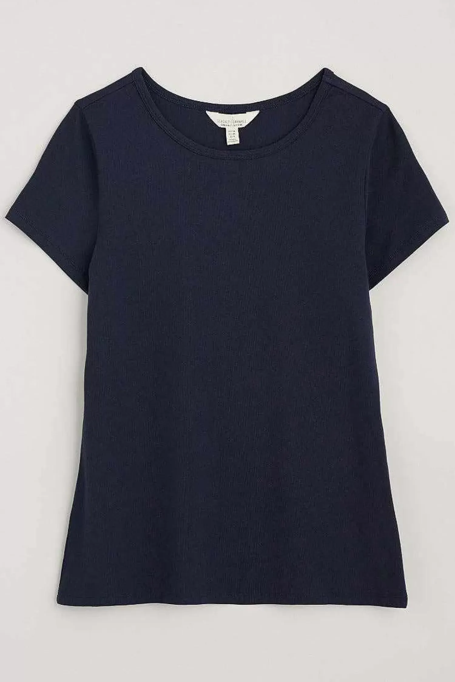 Tops<Seasalt Cornwall Bounder Crew Neck T-Shirt (Gots) Maritime