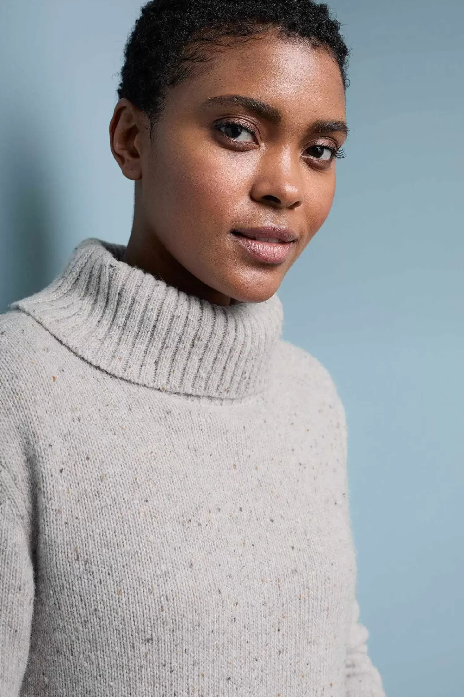 Knitwear<Seasalt Cornwall Braque Lambswool Jumper Light Lead