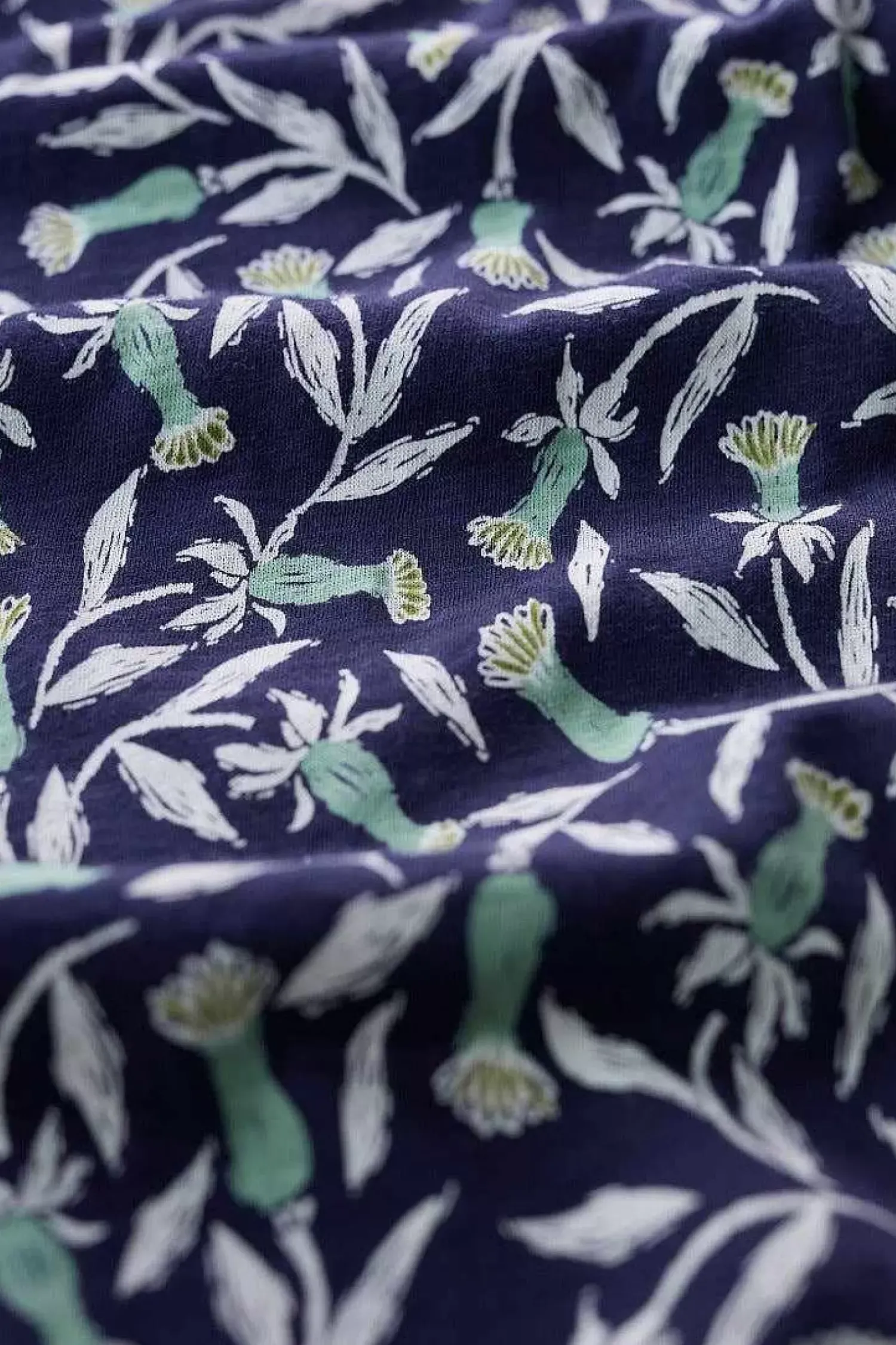 Tunics<Seasalt Cornwall Busy Lizzy 3/4 Sleeve Slub Jersey Tunic Seedhead Vine Maritime