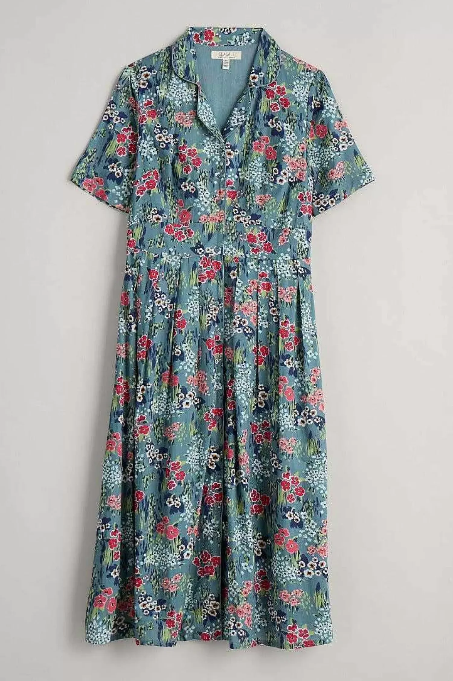 Dresses<Seasalt Cornwall Charlotte Dress Painterly Field Wade
