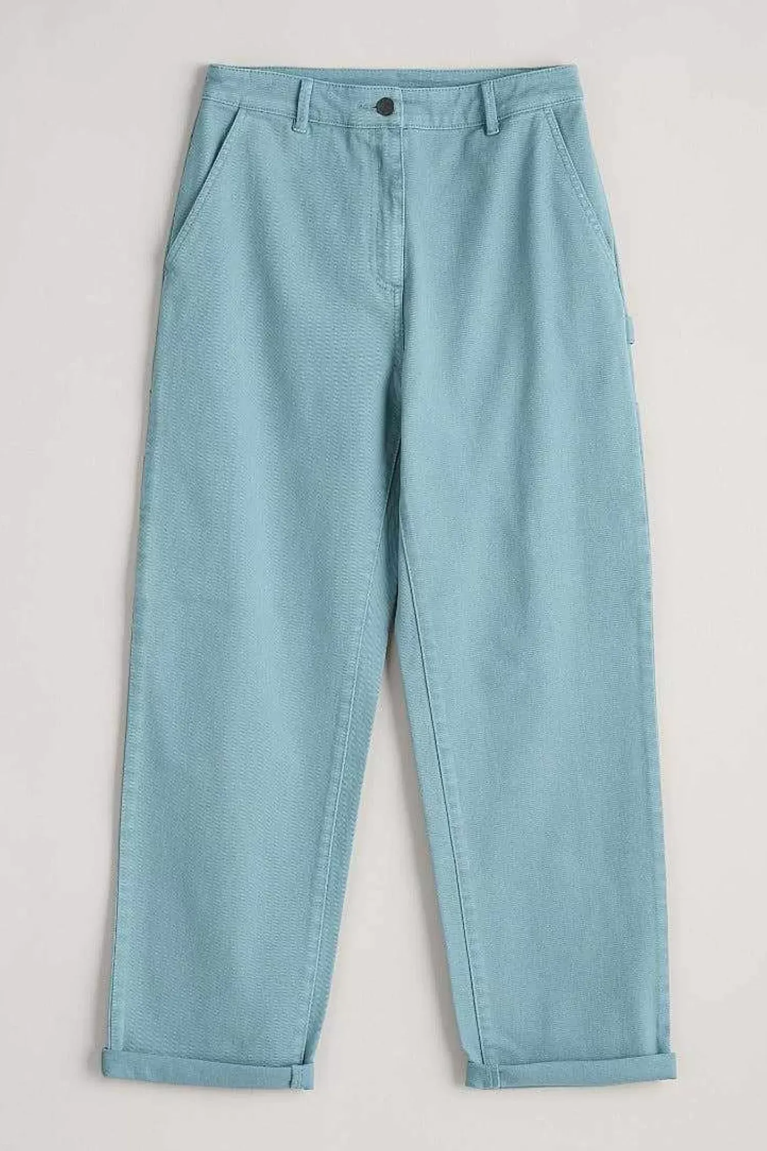 Trousers & Shorts<Seasalt Cornwall Cliff Picnic Trousers Enamel