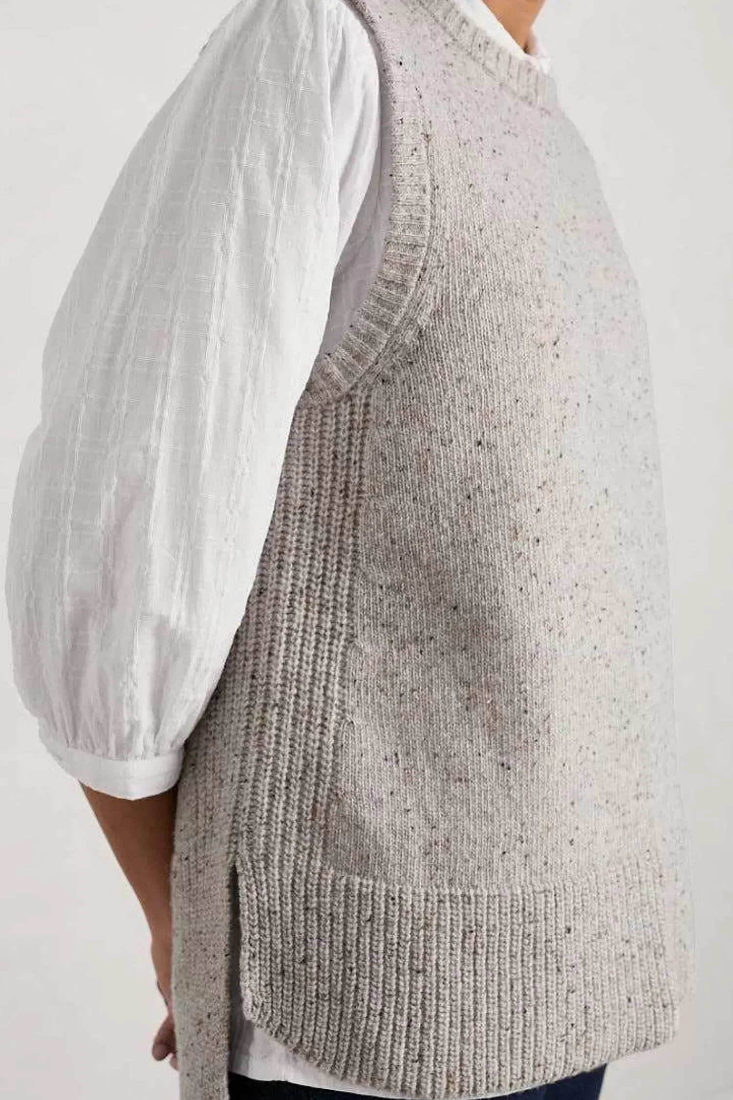 Knitwear<Seasalt Cornwall Coupling Knitted Vest Aran