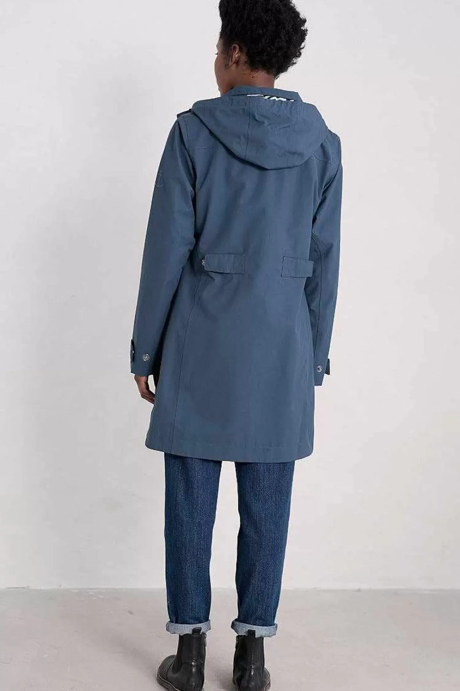 Coats & Jackets<Seasalt Cornwall Coverack Waterproof Coat Midnight