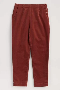 Trousers & Shorts<Seasalt Cornwall Crackington Trousers Burnt Umber