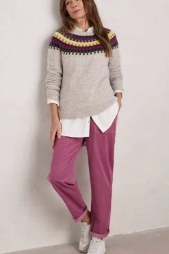 Trousers & Shorts<Seasalt Cornwall Dayby Cord Trousers Buddleia
