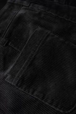 Trousers & Shorts<Seasalt Cornwall Dillwyn Wide Leg Cord Trouser Onyx