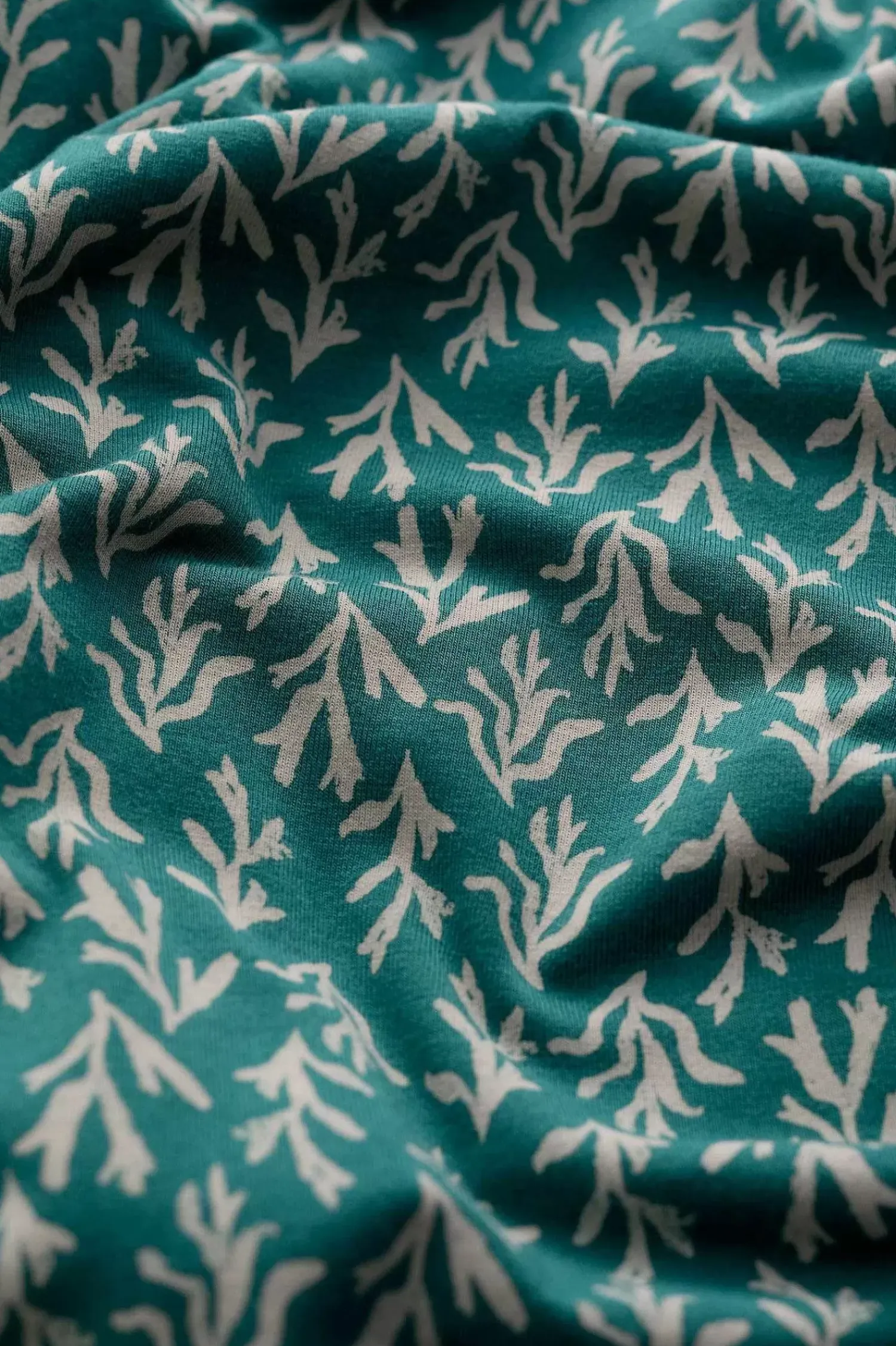 Tops<Seasalt Cornwall Garlanding Jersey Top Kelp Stamp Helford