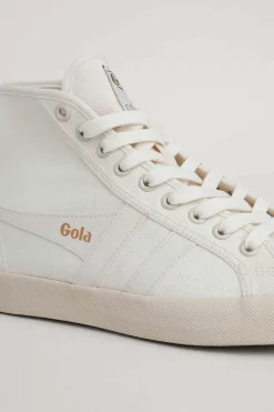 Shoes<Seasalt Cornwall Gola High Top Coaster Trainer Off White