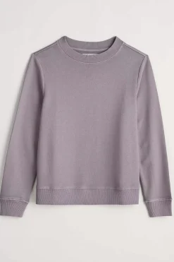 Tops<Seasalt Cornwall Hawkmoth Organic Cotton Sweatshirt Grape Thistle