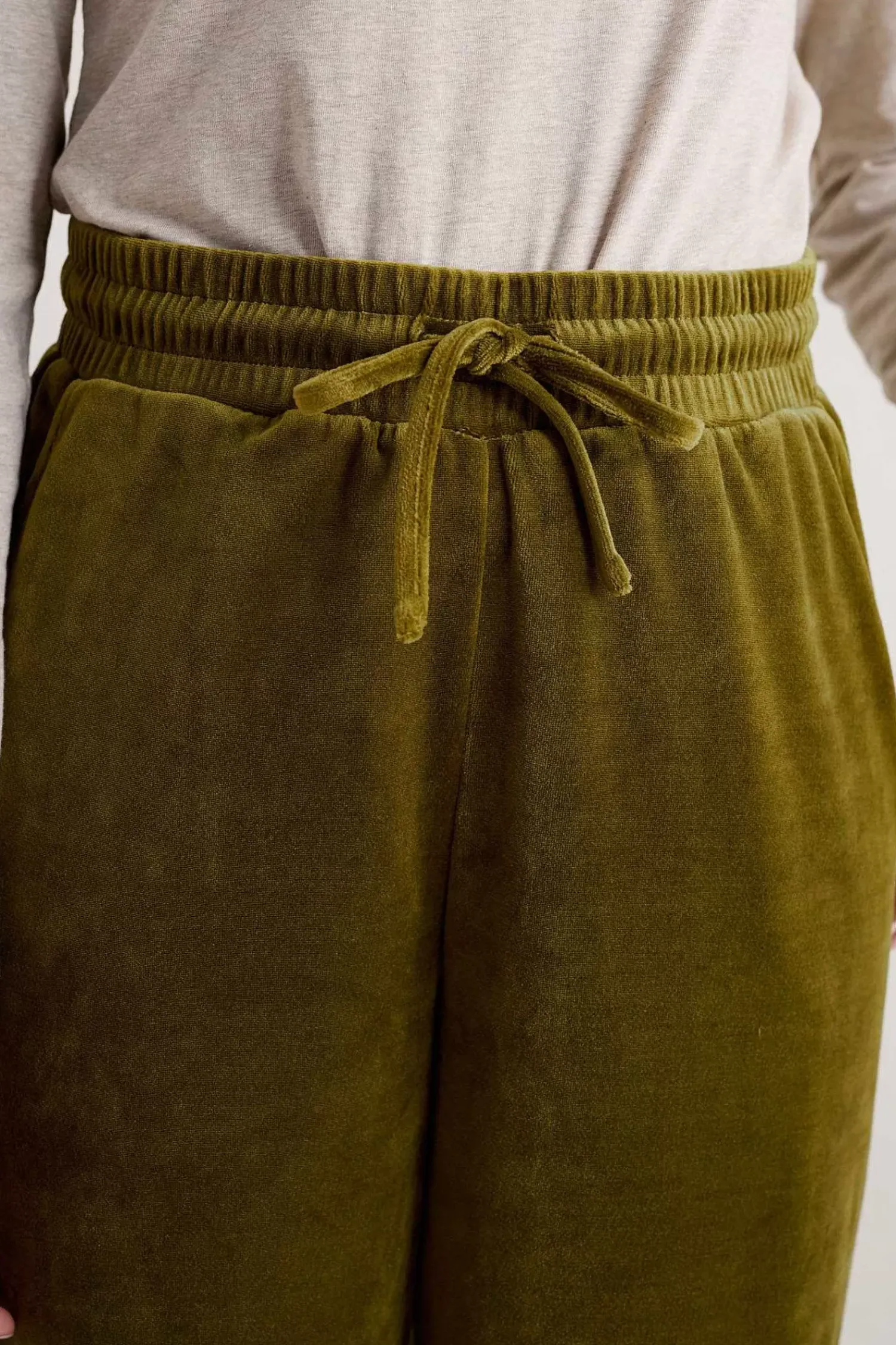 Nightwear<Seasalt Cornwall Kowan Velour Trouser Bright Olive