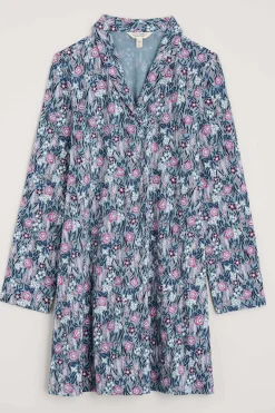 Tunics<Seasalt Cornwall Long Sight Jersey Tunic Floral Moor Enamel