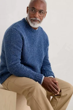 Knitwear<Seasalt Cornwall Men's Bizen Jumper Squall