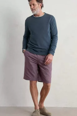 Tops & T-Shirts<Seasalt Cornwall Men's Bolitho Organic Cotton Sweatshirt Dark Ship