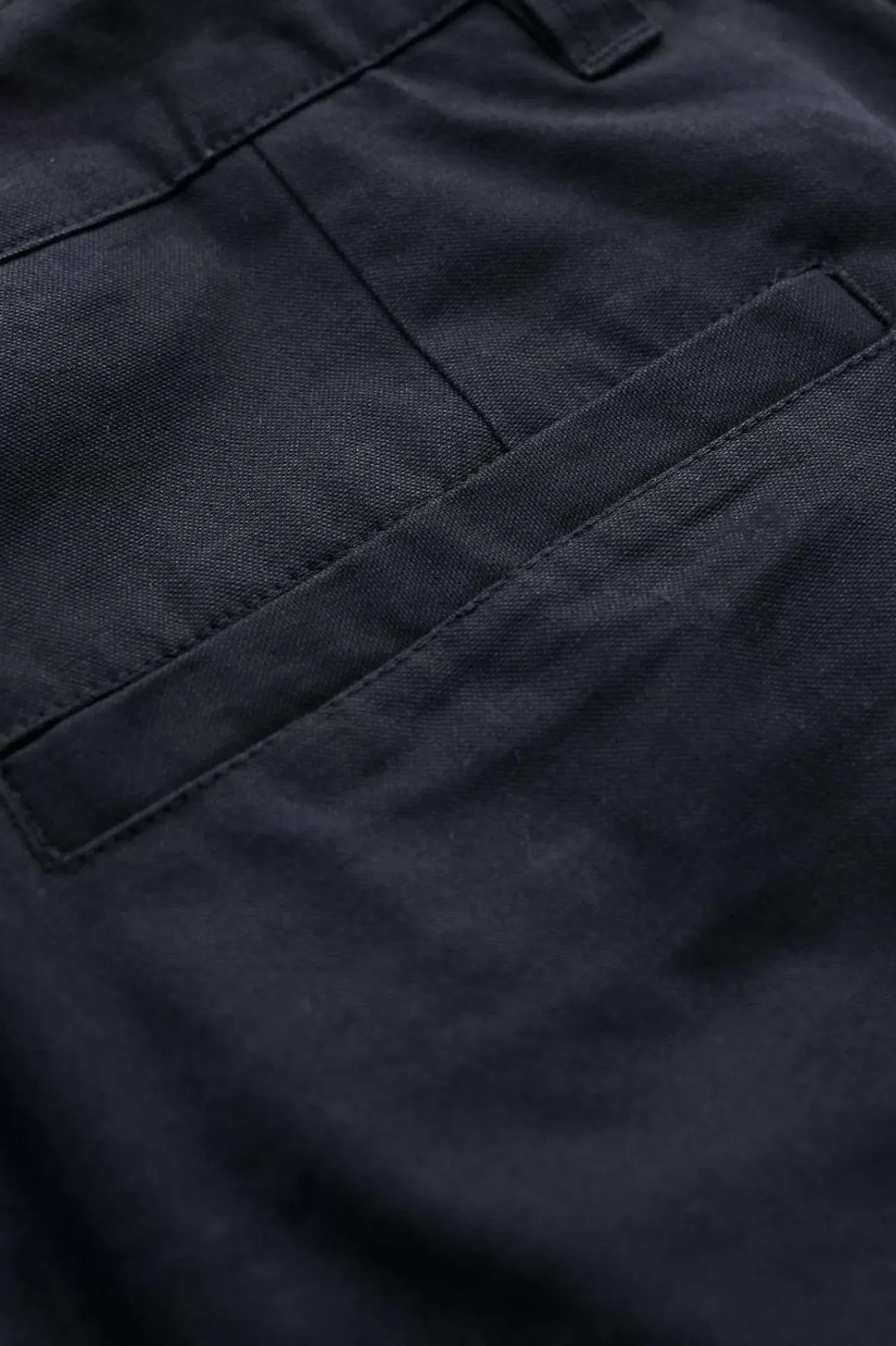 Trousers & Shorts<Seasalt Cornwall Men's Bowman Organic Cotton Trousers Inkwell