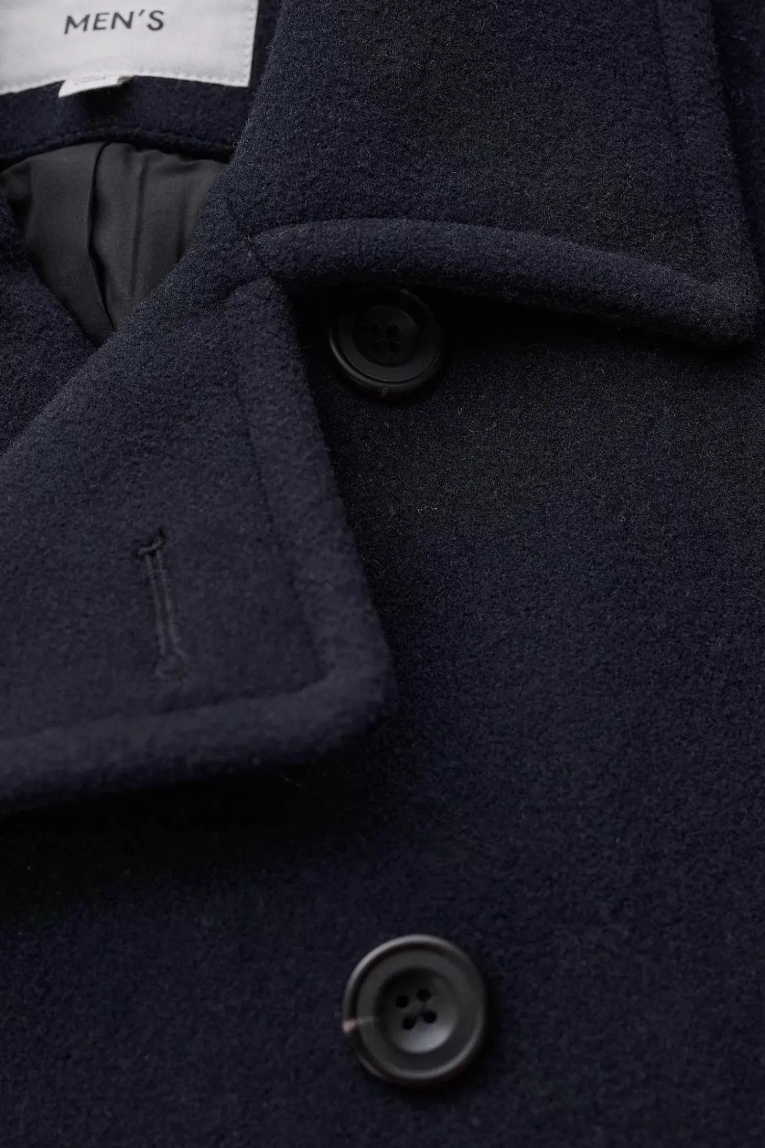 Coats & Jackets<Seasalt Cornwall Men's Channel Wool Blend Coat Inkwell