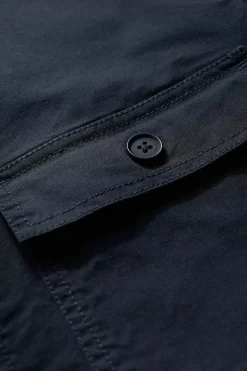 Coats & Jackets<Seasalt Cornwall Men's Foundry Overshirt Jacket Inkwell