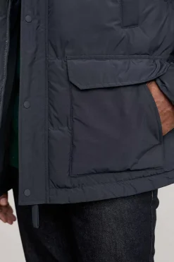 Coats & Jackets<Seasalt Cornwall Men's Gatekeeper Waterproof Puffer Coat Inkwell