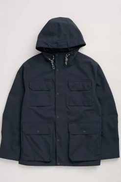 Coats & Jackets<Seasalt Cornwall Men's Porthcurno Waterproof Jacket Inkwell
