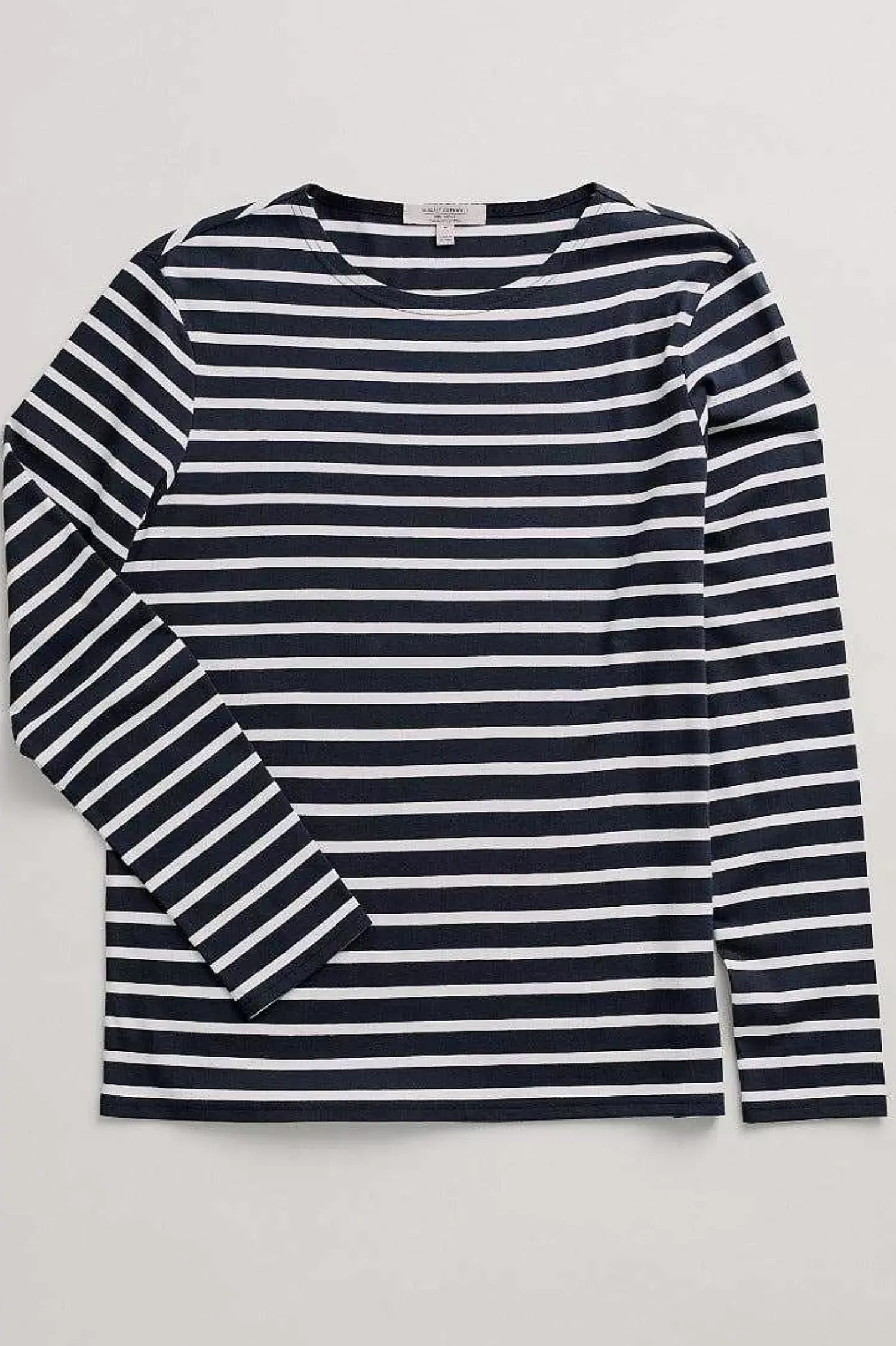 2 Mix & Match<Seasalt Cornwall Men's Sailor Shirt (Gots) Breton Inkwell Chalk