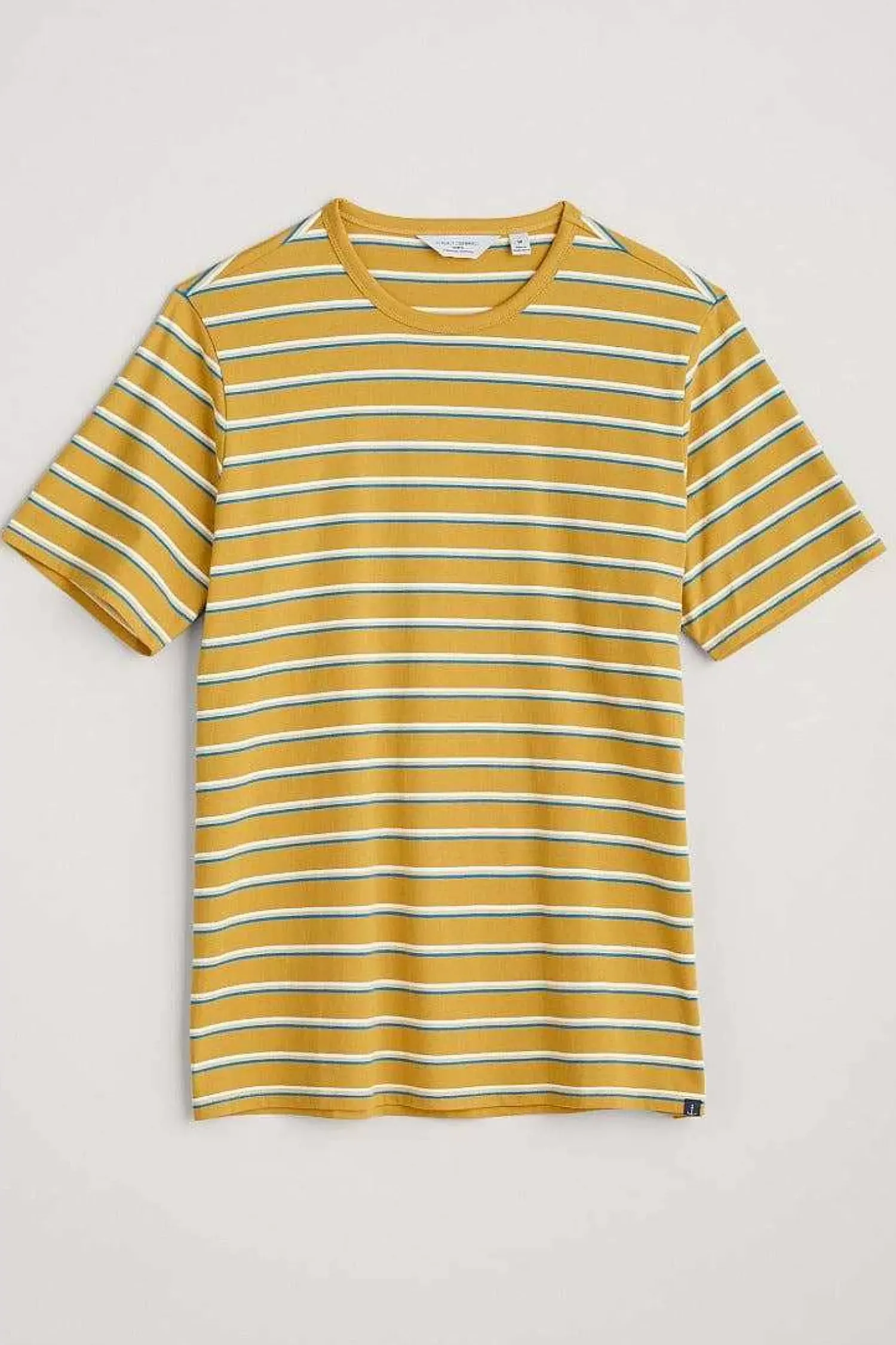 2 Mix & Match<Seasalt Cornwall Men's Seven Seas Sailor Tee (Gots) Upside Brimstone