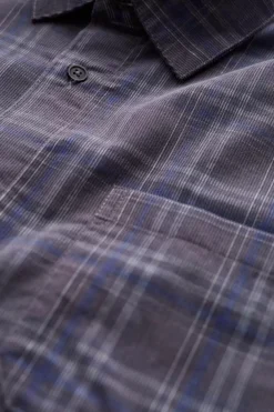 Tops & T-Shirts<Seasalt Cornwall Men's Shoreman Cord Shirt Honesty Steel