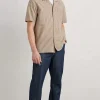 Trousers & Shorts<Seasalt Cornwall Men's Steersman Organic Cotton Straight Leg Jeans Dark Wash