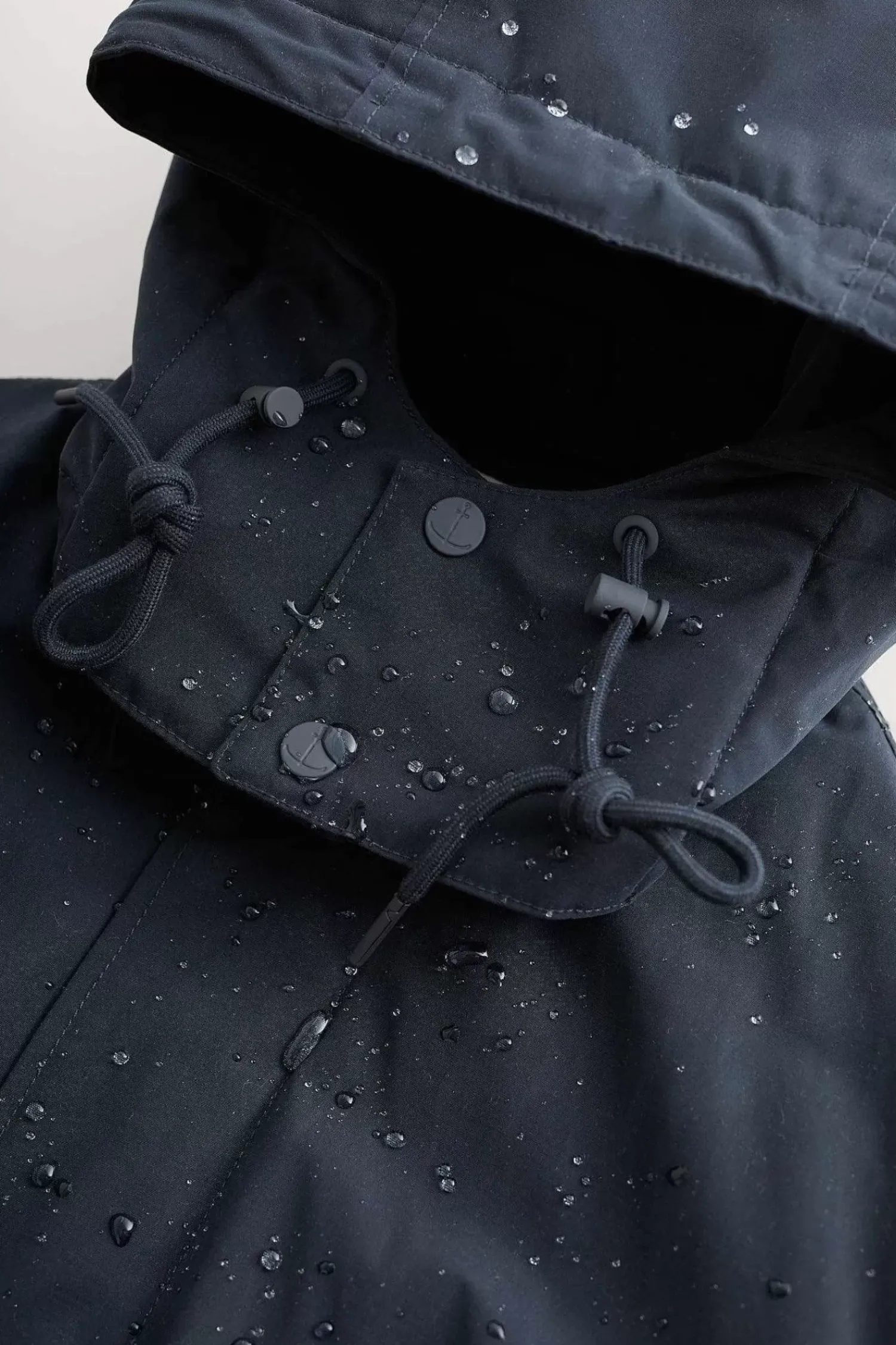 Coats & Jackets<Seasalt Cornwall Men's Stone Wave Waterproof Coat Inkwell