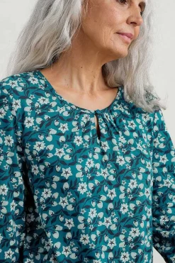 Tunics<Seasalt Cornwall Moonfish Jersey Tunic Wild Raspberries Seaway