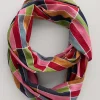 Scarves & Shawls<Seasalt Cornwall New Everyday Circle Scarf Colour Stack Rose