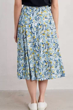 Skirts<Seasalt Cornwall Orchard Jersey Skirt Hedging Marks Saltwater