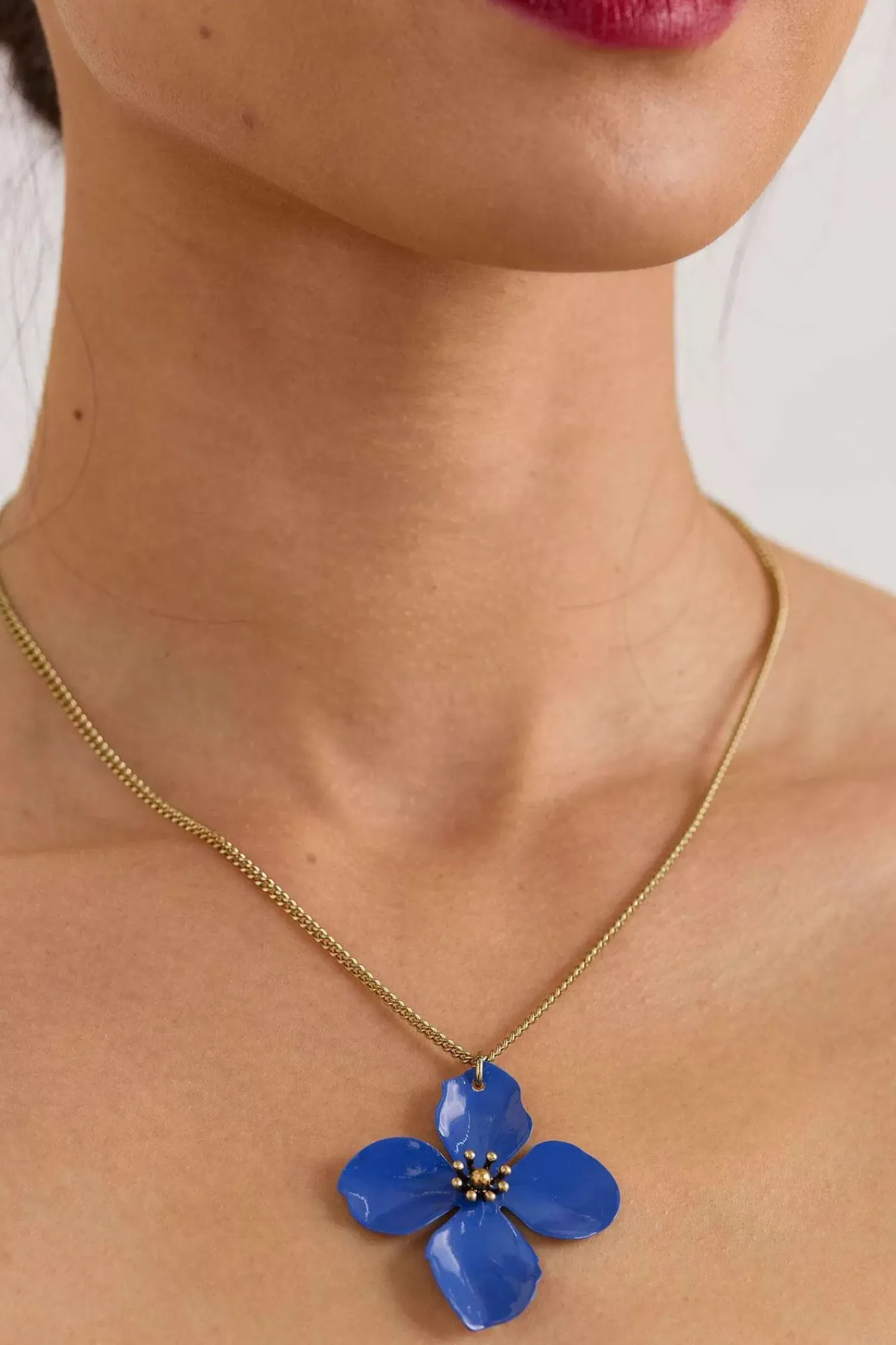 Jewellery<Seasalt Cornwall Pollinator Flower Pendant Lunaria Blue Jay