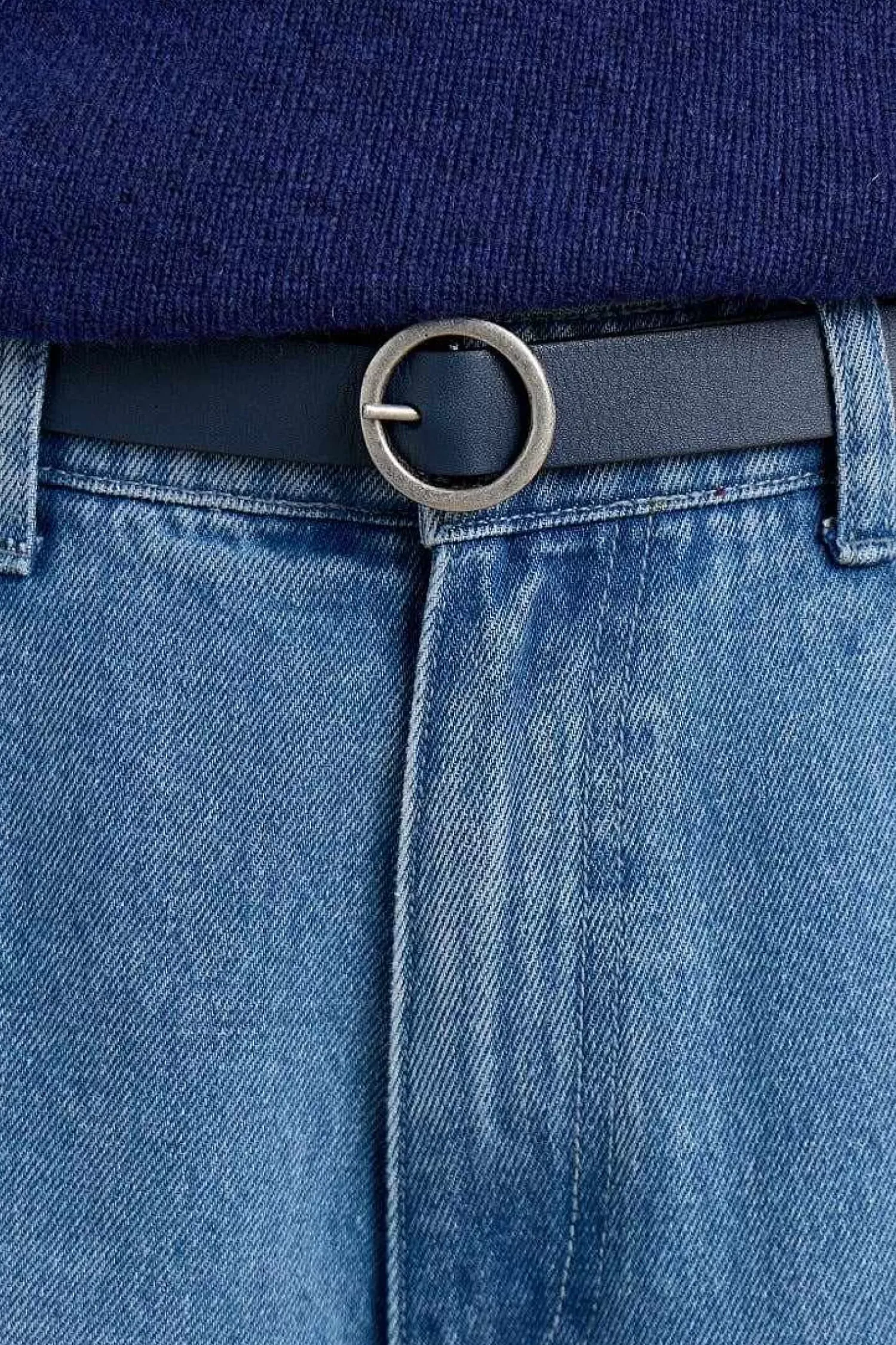 Belts<Seasalt Cornwall Reversible Leather Belt Harbour