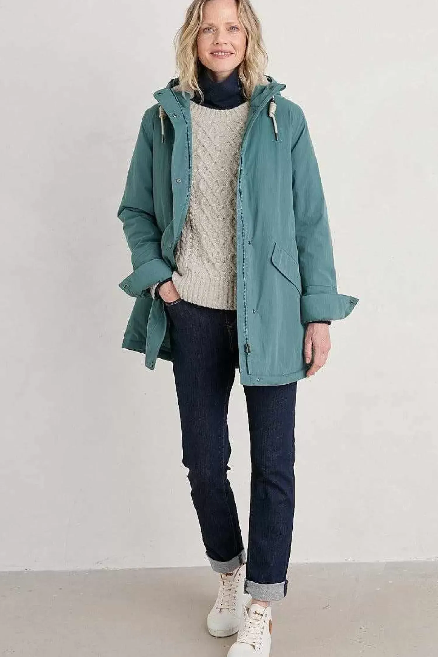 Coats & Jackets<Seasalt Cornwall River Sea Waterproof Coat Wade