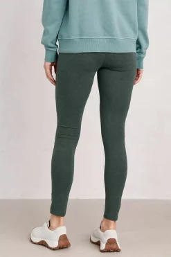 Trousers & Shorts<Seasalt Cornwall Sea Dance Organic Cotton Leggings (Gots) Nori