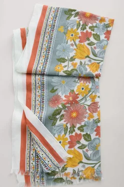 Scarves & Shawls<Seasalt Cornwall Summer Scarf Half Moons Chalk