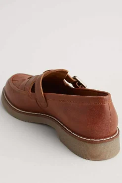 Shoes<Seasalt Cornwall Tresmeer Leather Shoes Rich Tan