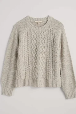 Knitwear<Seasalt Cornwall Tressa Cable Knit Jumper Aran