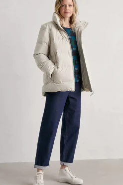 Coats & Jackets<Seasalt Cornwall Waymaker Waterproof Puffer Jacket Aran