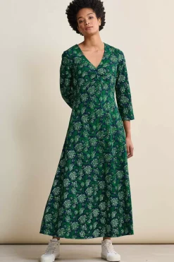 Dresses<Seasalt Cornwall Willow Blossom Dress Woodland Garlic Maritime