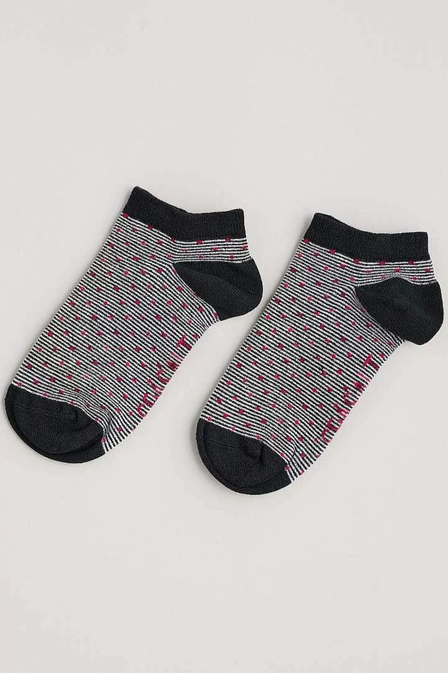 Socks & Tights<Seasalt Cornwall Women's Everyday Trainer Socks Spot Stripe Dusk
