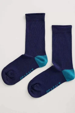 Socks & Tights<Seasalt Cornwall Women's Sailor Socks Starling Scatter Succulent