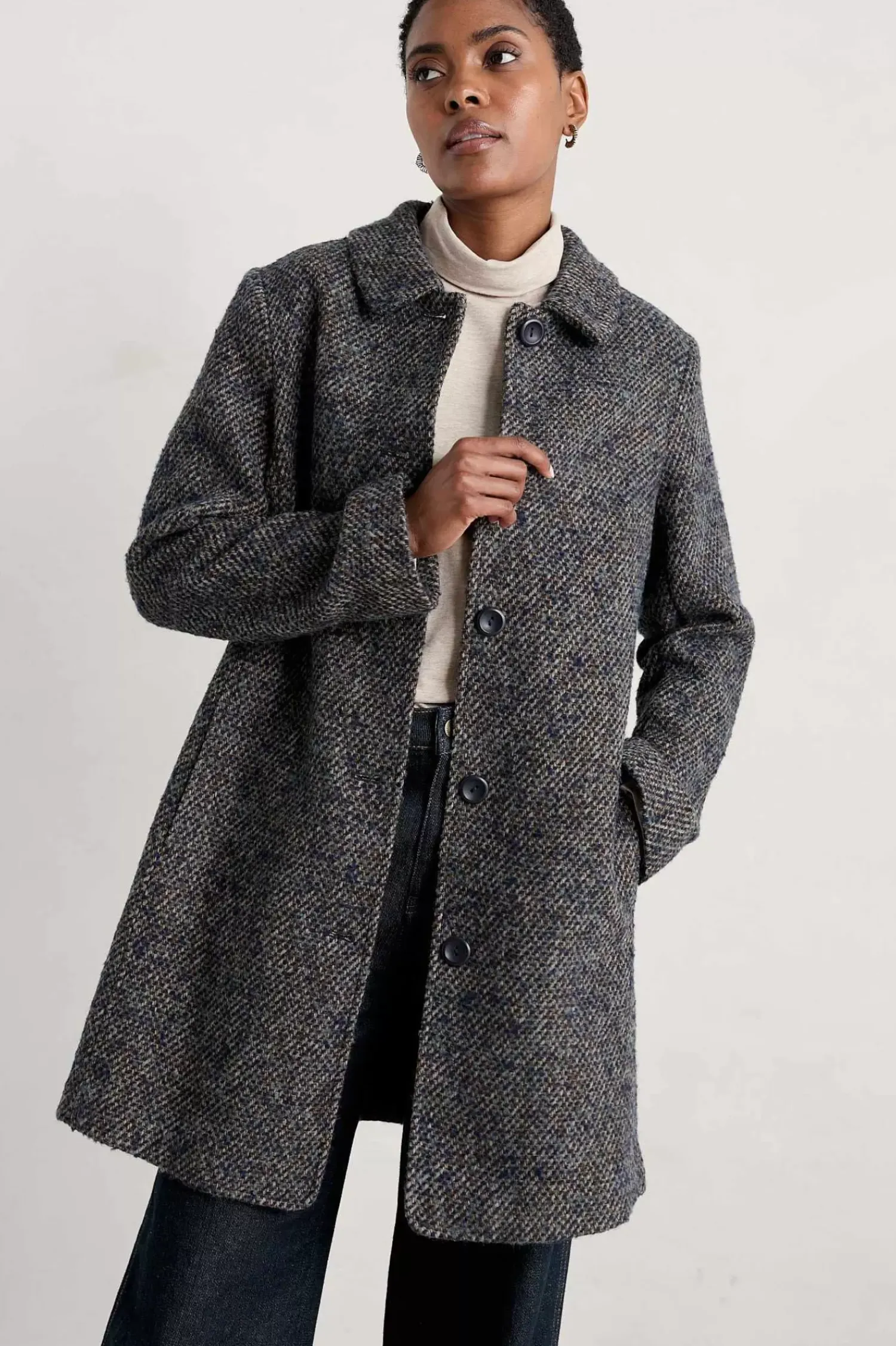 Coats & Jackets<Seasalt Cornwall Wood Cabin Coat Catchcall Wade